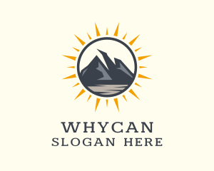 Outdoor Mountain Sunrise  Logo