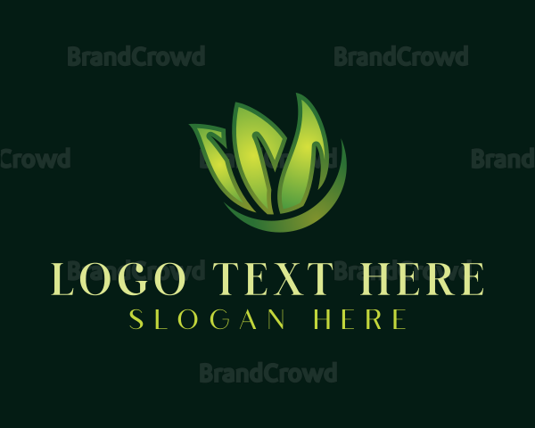 Leaf Lawn Landscaping Logo