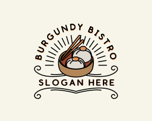 Dimsum Restaurant Cuisine logo design