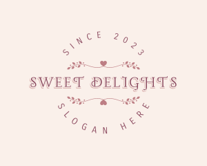 Dainty Feminine Badge logo design