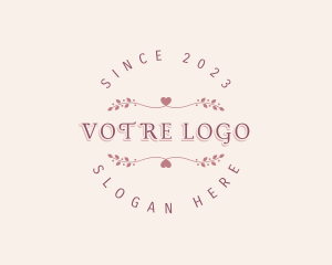 Antique - Dainty Feminine Badge logo design