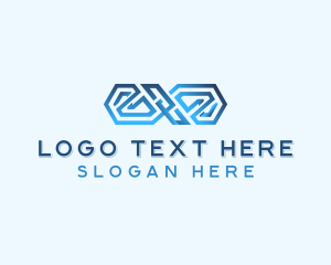 Business - Geometric Business Firm logo design