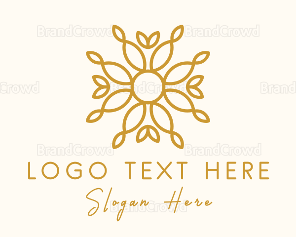 Autumn Organic Pattern Logo