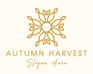 Autumn Organic Pattern logo design