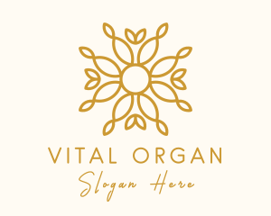 Autumn Organic Pattern logo design