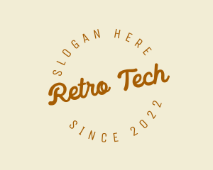 Styling Retro Brand logo design