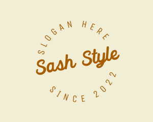 Styling Retro Brand logo design