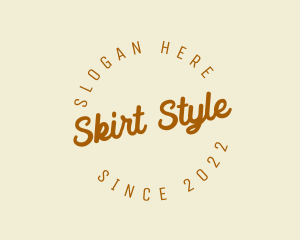 Styling Retro Brand logo design