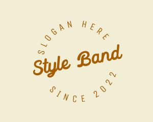 Styling Retro Brand logo design