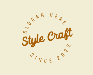 Styling Retro Brand logo design