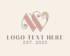 Fashion Designer - Fancy Letter W logo design