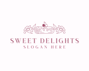 Cherry Cake Baking logo design