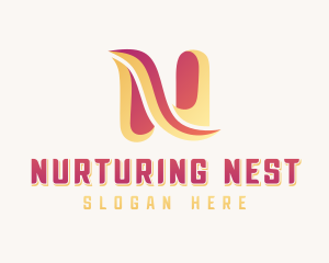 Design Studio Letter N logo design