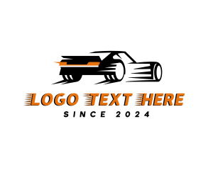 Supercar - Vehicle Muscle Car logo design