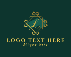 Luxurious - Elegant Beauty Paint logo design
