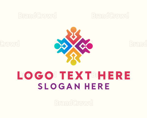 Social Community Organization Logo