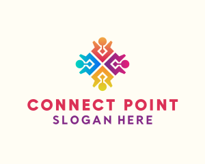 Meeting - Social Community Organization logo design