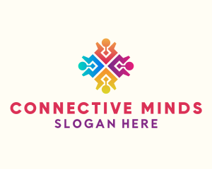 Meeting - Social Community Organization logo design