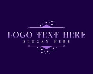 Fortune Teller - Spiritual Cosmic Star logo design