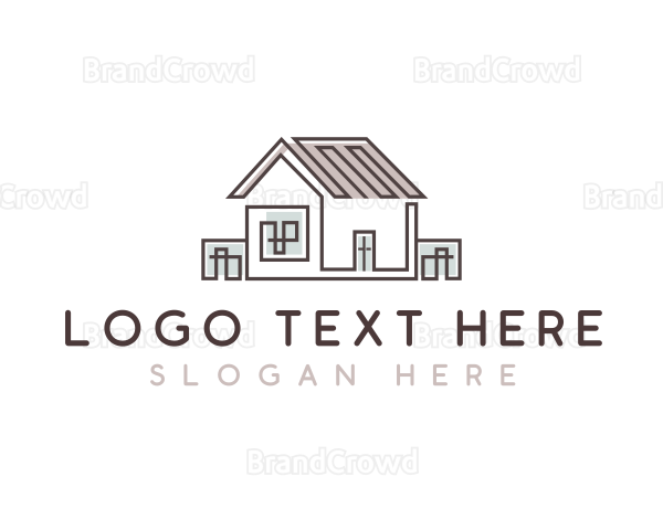 House Contractor Builder Logo