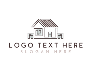 Fabrication - House Contractor Builder logo design