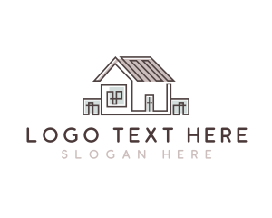 Minimal - House Contractor Builder logo design