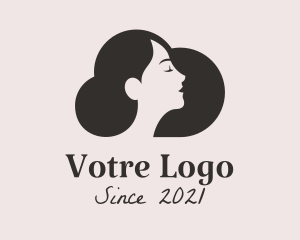 Paint And Sip - Cosmetic Beauty Woman logo design