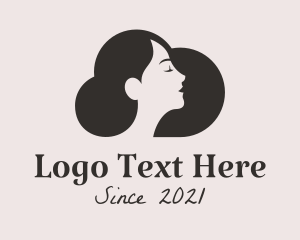 Hairstyling - Cosmetic Beauty Woman logo design