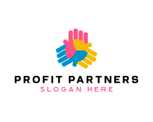 People Volunteer Support logo design