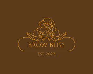 Floral Flower Gardening logo design