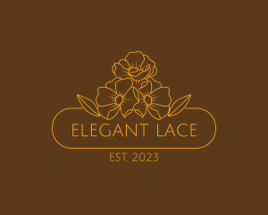 Floral Flower Gardening logo design