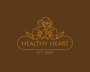 Floral Flower Gardening logo design