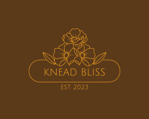 Floral Flower Gardening logo design