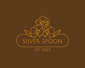 Floral Flower Gardening logo design