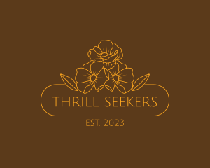 Floral Flower Gardening logo design