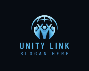 Corporate Unity People logo design