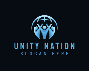 Corporate Unity People logo design