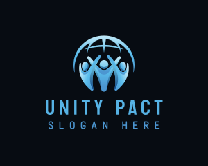 Corporate Unity People logo design