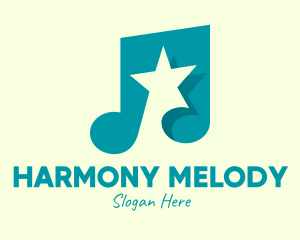 Hymn - Pop Music Star logo design