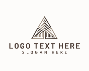 Strategy - Triangle Pyramid Agency logo design