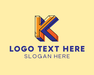 Generic Playful Letter K  logo design