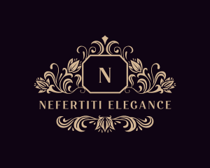 Stylish Wedding Florist logo design