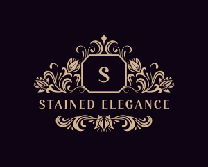 Stylish Wedding Florist logo design