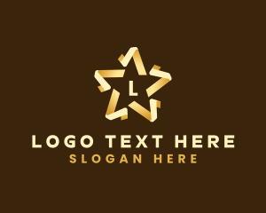 Performance - Premium Star Fold logo design