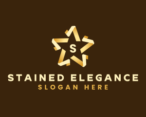 Premium Star Fold logo design