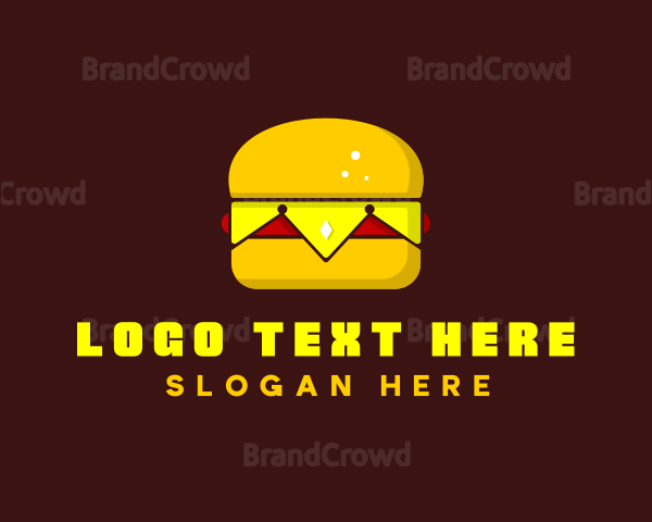 Diner Crown Burger Logo