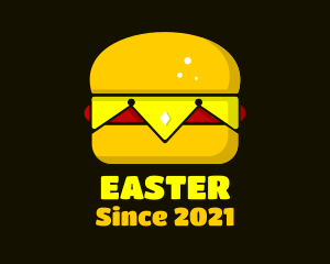 Hamburger - King Crown Burger logo design