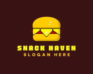 Diner Crown Burger logo design