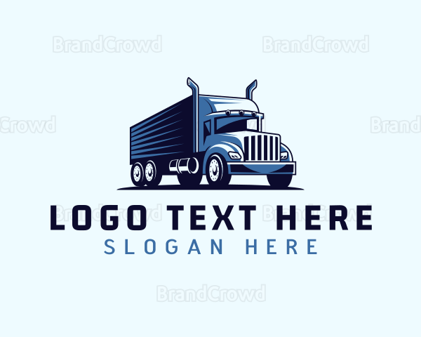 Trucking Cargo Transport Logo