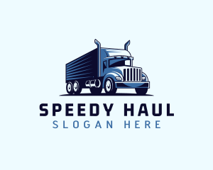 Truck - Trucking Cargo Transport logo design